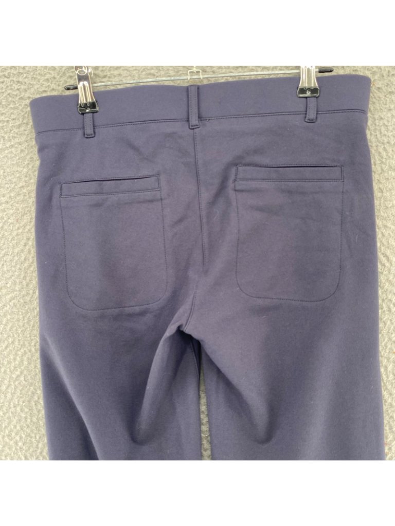 Betabrand Pants Womens Small Petite Indigo Bootcut Stretch Knit Trousers Pockets — image 4 of 8